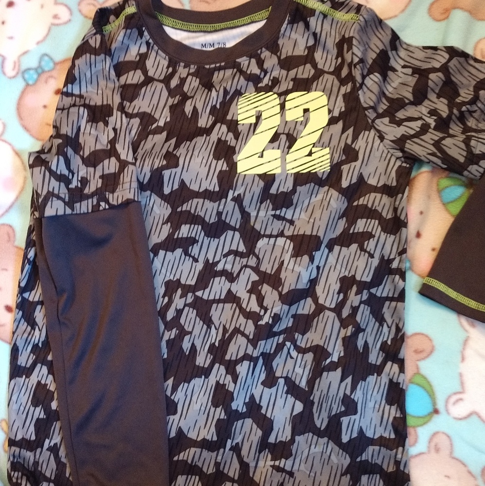 Little Boys Activewear Long Sleeve